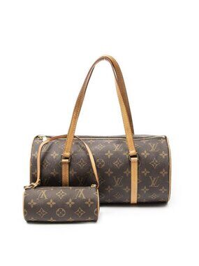 Louis Vuitton Papillon Brown Monogram Canvas Handbag